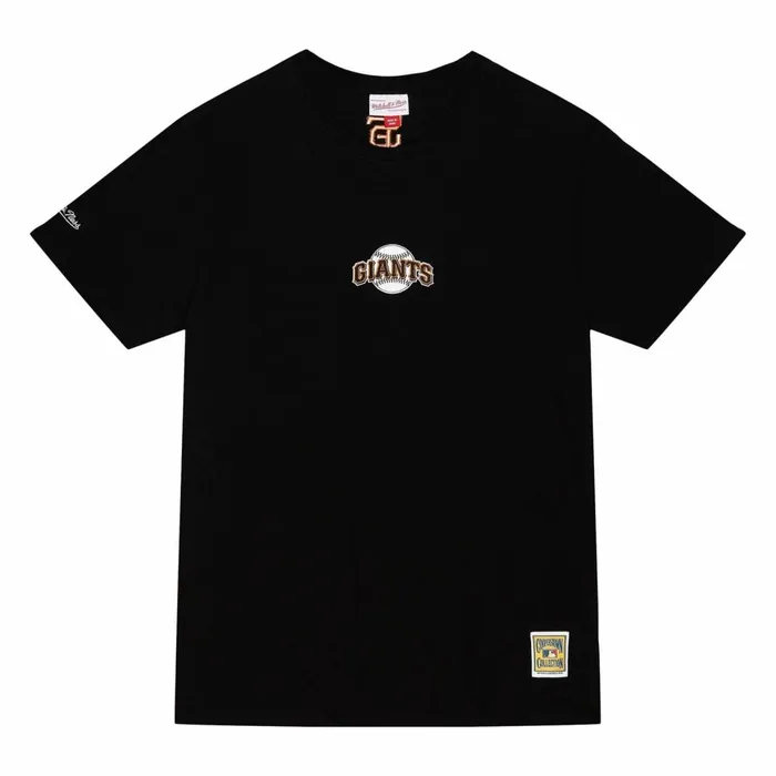 Men039s MLB Mitchell and Ness Insignia SS Tee San Francisco Giants