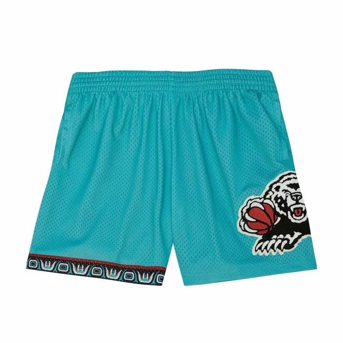 Men039s NBA Swingman Mitchell and Ness Off Court Chenille Swingman Vancouver Grizzlies 199697 Shorts Men039s NBA Swingman Mitchell and Ness Off Court Chenille Swingman Vancouver Grizzlies 199697 Shorts