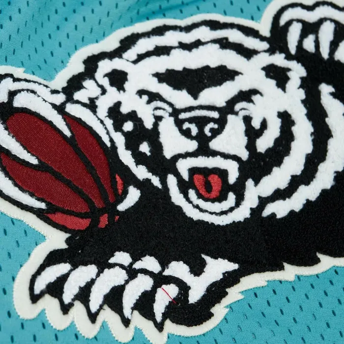 Men039s NBA Swingman Mitchell and Ness Off Court Chenille Swingman Vancouver Grizzlies 199697 Shorts Men039s NBA Swingman Mitchell and Ness Off Court Chenille Swingman Vancouver Grizzlies 199697 Shorts
