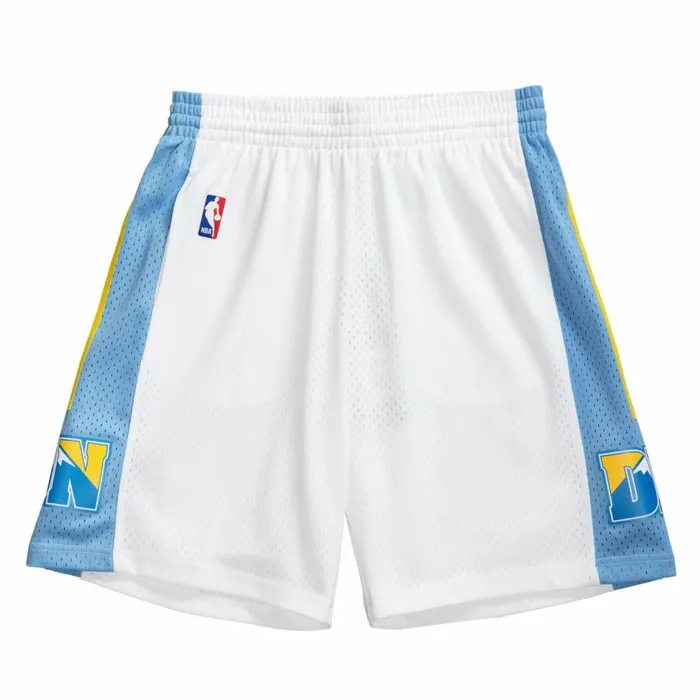 Men039s NBA Swingman Mitchell and Ness Swingman Denver Nuggets 200607 Shorts