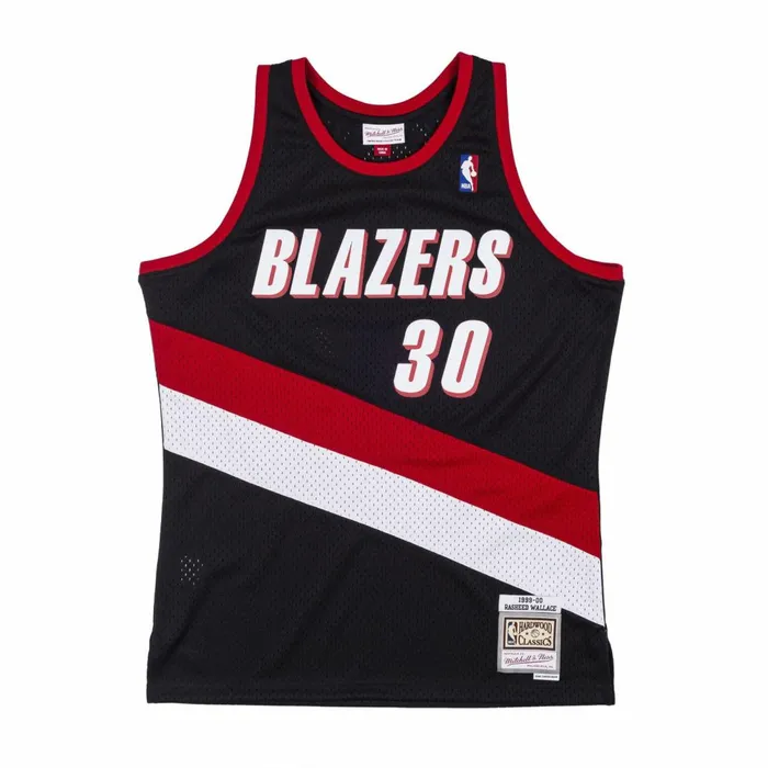 Men039s NBA Swingman Mitchell and Ness Swingman Jersey Portland Trail Blazers 199900 Rasheed Wallace Men039s NBA Swingman Mitchell and Ness Swingman Jersey Portland Trail Blazers 199900 Rasheed Wallace