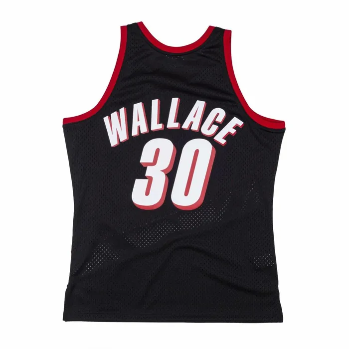 Men039s NBA Swingman Mitchell and Ness Swingman Jersey Portland Trail Blazers 199900 Rasheed Wallace Men039s NBA Swingman Mitchell and Ness Swingman Jersey Portland Trail Blazers 199900 Rasheed Wallace