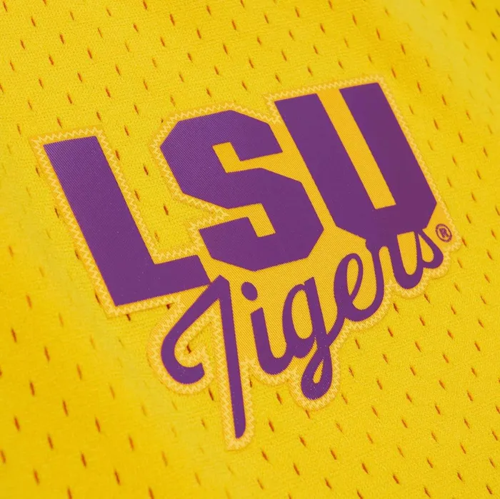 Men039s NBA Swingman Mitchell and Ness Swingman Louisiana State University 1999 Shorts Men039s NBA Swingman Mitchell and Ness Swingman Louisiana State University 1999 Shorts