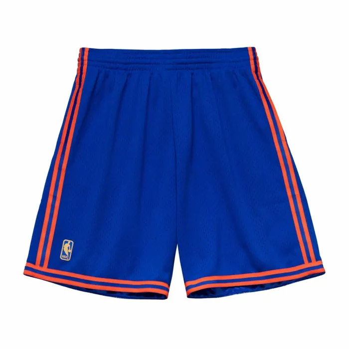 Men039s NBA Swingman Mitchell and Ness Swingman New York Knicks 199697 Shorts