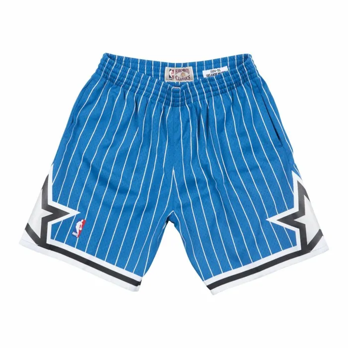 Men039s NBA Swingman Mitchell and Ness Swingman Shorts Orlando Magic Road 199495 Men039s NBA Swingman Mitchell and Ness Swingman Shorts Orlando Magic Road 199495