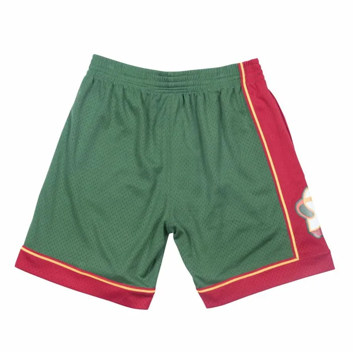 Men039s NBA Swingman Mitchell and Ness Swingman Shorts Seattle SuperSonics Road 199596 Men039s NBA Swingman Mitchell and Ness Swingman Shorts Seattle SuperSonics Road 199596
