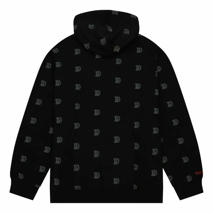 Men039s NFL Mitchell and Ness AOP Fleece Hoodie Denver Broncos Men039s NFL Mitchell and Ness AOP Fleece Hoodie Denver Broncos