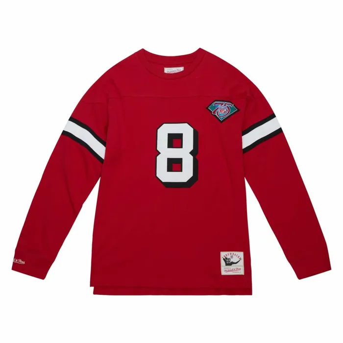 Men039s NFL Mitchell and Ness NandN Longsleeve Tee San Francisco 49ers 1994 Steve Young Men039s NFL Mitchell and Ness NandN Longsleeve Tee San Francisco 49ers 1994 Steve Young