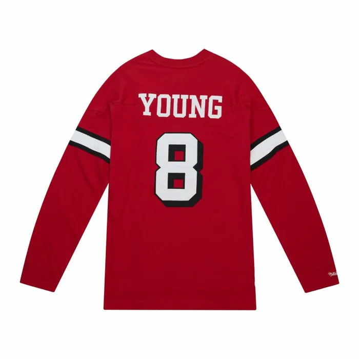Men039s NFL Mitchell and Ness NandN Longsleeve Tee San Francisco 49ers 1994 Steve Young Men039s NFL Mitchell and Ness NandN Longsleeve Tee San Francisco 49ers 1994 Steve Young
