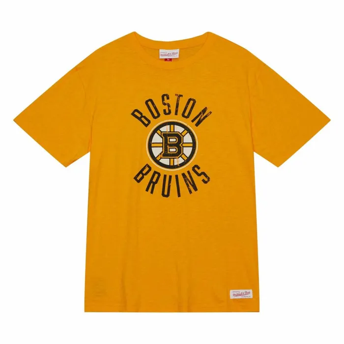 Men039s NHL Mitchell and Ness Legendary Slub SS Tee Boston Bruins