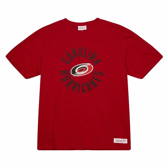 Men039s NHL Mitchell and Ness Legendary Slub SS Tee Carolina Hurricanes