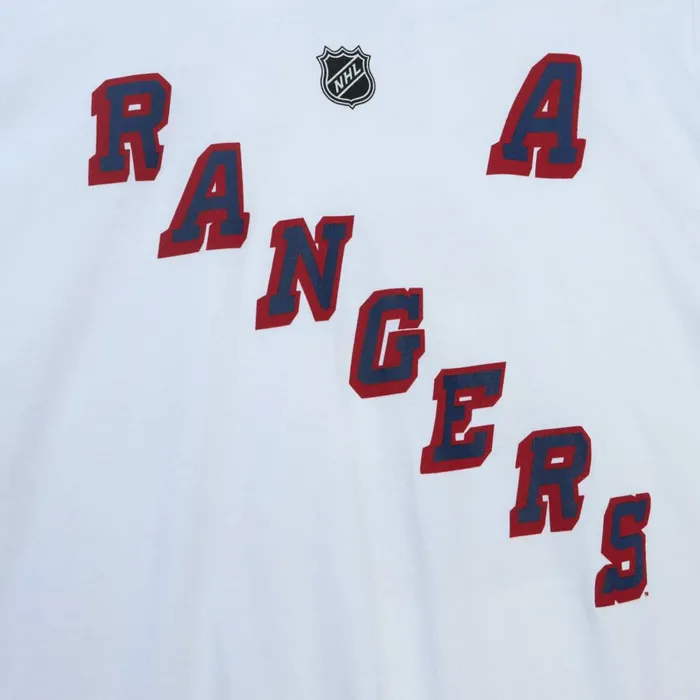 Men039s NHL Mitchell and Ness Name and Number Tee New York Rangers Brian Leetch Men039s NHL Mitchell and Ness Name and Number Tee New York Rangers Brian Leetch