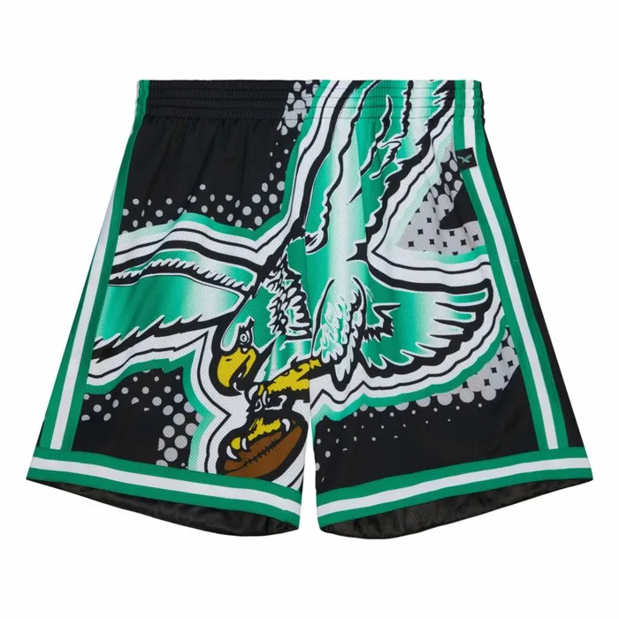 Men039s Shorts Mitchell and Ness Big Face 70 Fashion Shorts Philadelphia Eagles Men039s Shorts Mitchell and Ness Big Face 70 Fashion Shorts Philadelphia Eagles
