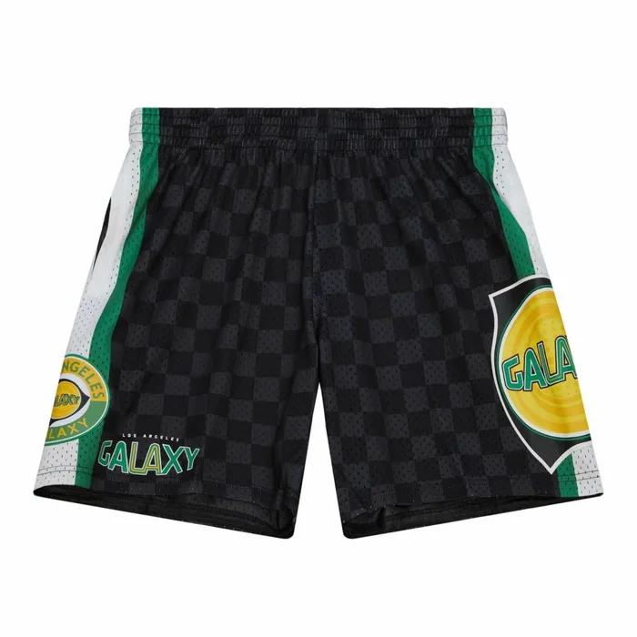 Men039s Shorts Mitchell and Ness City Collection Mesh Shorts Los Angeles Galaxy Men039s Shorts Mitchell and Ness City Collection Mesh Shorts Los Angeles Galaxy