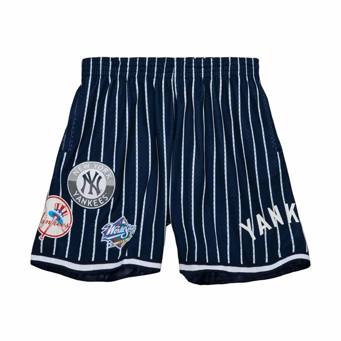 Men039s Shorts Mitchell and Ness City Collection Mesh Shorts New York Yankees Men039s Shorts Mitchell and Ness City Collection Mesh Shorts New York Yankees