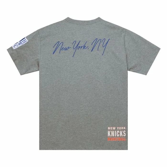 Men039s TShirts and Tops Mitchell and Ness City Collection SS Tee New York Knicks Men039s TShirts and Tops Mitchell and Ness City Collection SS Tee New York Knicks