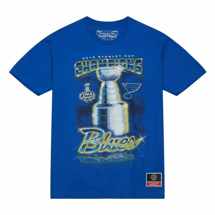 Men039s TShirts and Tops Mitchell and Ness Cup Chase Tee St Louis Blues
