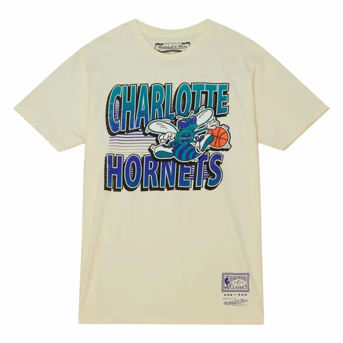 Men039s TShirts and Tops Mitchell and Ness Incline Stacked Tee Charlotte Hornets Men039s TShirts and Tops Mitchell and Ness Incline Stacked Tee Charlotte Hornets