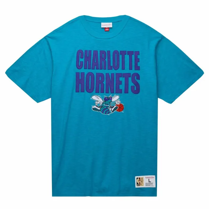 Men039s TShirts and Tops Mitchell and Ness Legendary Slub SS Tee Charlotte Hornets Men039s TShirts and Tops Mitchell and Ness Legendary Slub SS Tee Charlotte Hornets