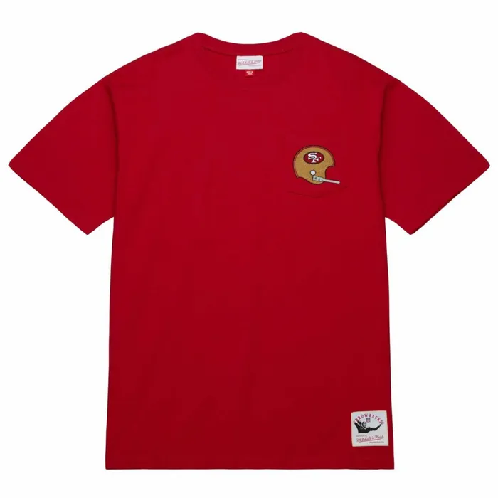 Men039s TShirts and Tops Mitchell and Ness Premium Pocket Tee San Francisco 49ers Men039s TShirts and Tops Mitchell and Ness Premium Pocket Tee San Francisco 49ers