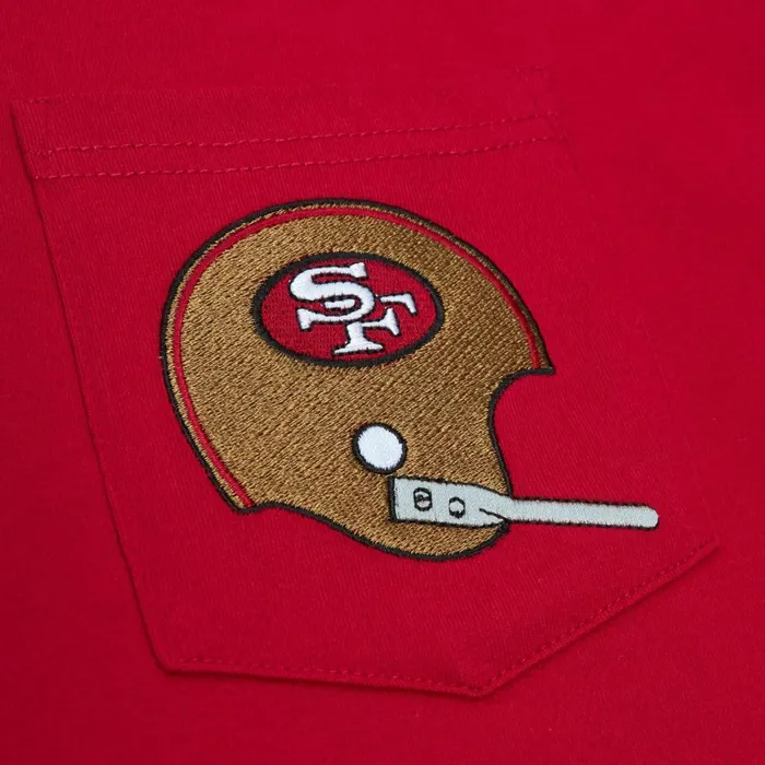 Men039s TShirts and Tops Mitchell and Ness Premium Pocket Tee San Francisco 49ers Men039s TShirts and Tops Mitchell and Ness Premium Pocket Tee San Francisco 49ers
