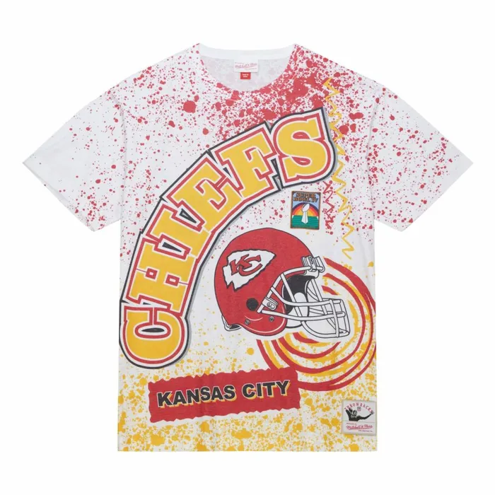 Men039s TShirts and Tops Mitchell and Ness Team Burst Sublimated SS Tee Kansas City Chiefs Men039s TShirts and Tops Mitchell and Ness Team Burst Sublimated SS Tee Kansas City Chiefs