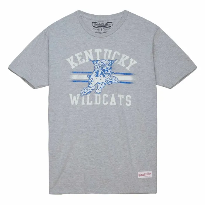 Men039s TShirts and Tops Mitchell and Ness Vintage Stripes Tee University Of Kentucky Men039s TShirts and Tops Mitchell and Ness Vintage Stripes Tee University Of Kentucky