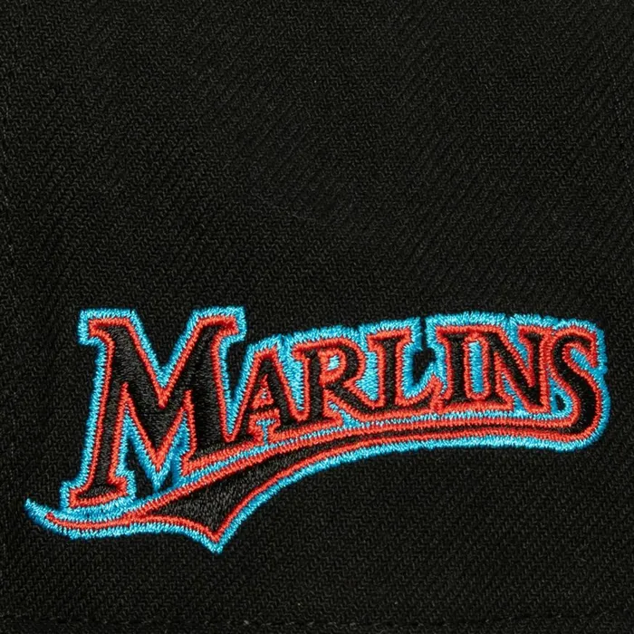 Men039sWomen039s Fitted 163 Styles Mitchell and Ness Bases Loaded Fitted Coop Florida Marlins Men039sWomen039s Fitted 163 Styles Mitchell and Ness Bases Loaded Fitted Coop Florida Marlins