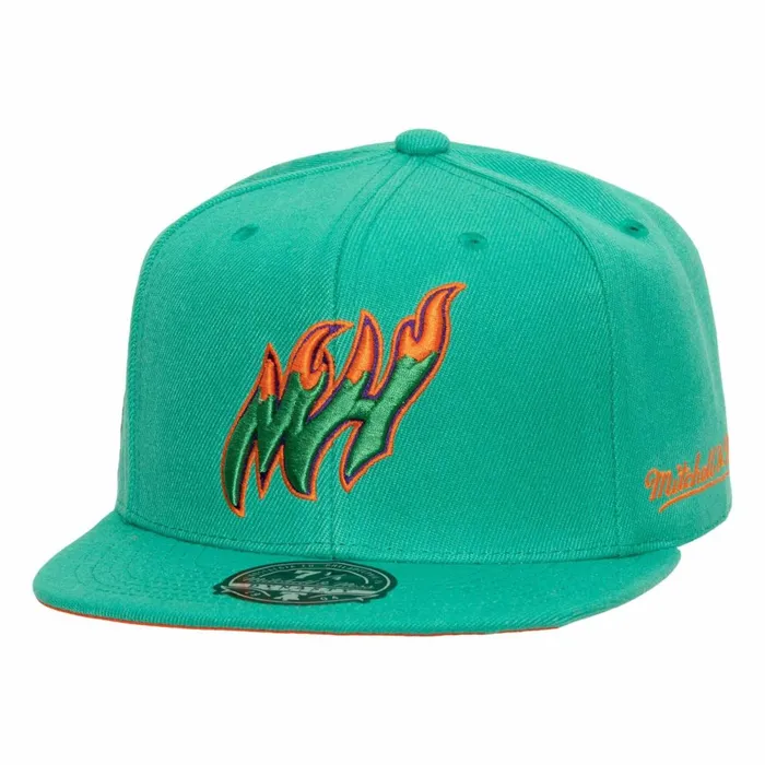 Men039sWomen039s Fitted 163 Styles Mitchell and Ness Cactus Cooler Fitted Hat Miami Heat Men039sWomen039s Fitted 163 Styles Mitchell and Ness Cactus Cooler Fitted Hat Miami Heat