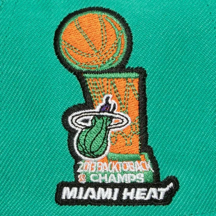 Men039sWomen039s Fitted 163 Styles Mitchell and Ness Cactus Cooler Fitted Hat Miami Heat Men039sWomen039s Fitted 163 Styles Mitchell and Ness Cactus Cooler Fitted Hat Miami Heat