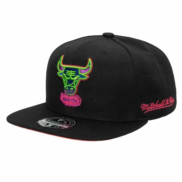 Men039sWomen039s Fitted 163 Styles Mitchell and Ness Color Bomb Fitted HWC Chicago Bulls Men039sWomen039s Fitted 163 Styles Mitchell and Ness Color Bomb Fitted HWC Chicago Bulls