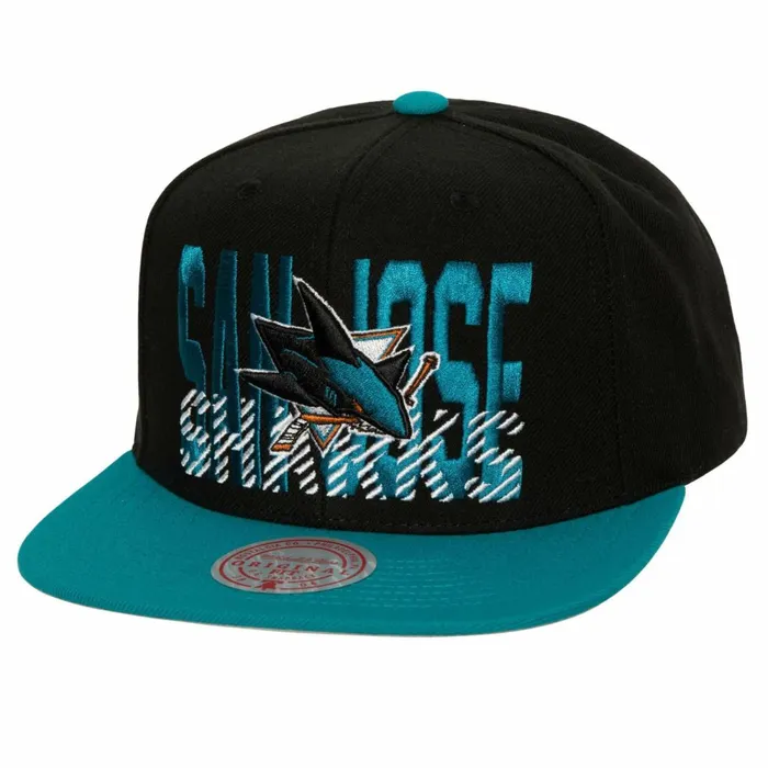 Men039sWomen039s Snapback 1921 Styles Mitchell and Ness Cross Check Snapback San Jose Sharks Men039sWomen039s Snapback 1921 Styles Mitchell and Ness Cross Check Snapback San Jose Sharks