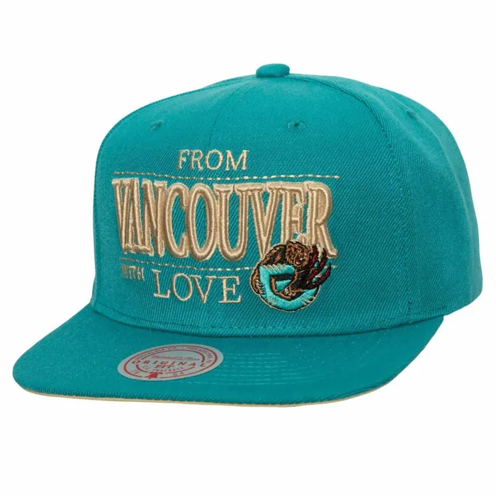 Men039sWomen039s Snapback 1921 Styles Mitchell and Ness With Love Snapback HWC Vancouver Grizzlies Men039sWomen039s Snapback 1921 Styles Mitchell and Ness With Love Snapback HWC Vancouver Grizzlies