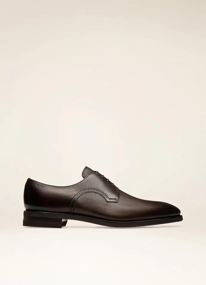 Men Bally LaceUps And Monks Scrivani 8211 Leather Derby Shoes In Brown