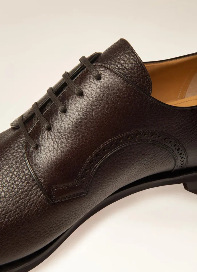 Men Bally LaceUps And Monks Scrivani 8211 Leather Derby Shoes In Brown