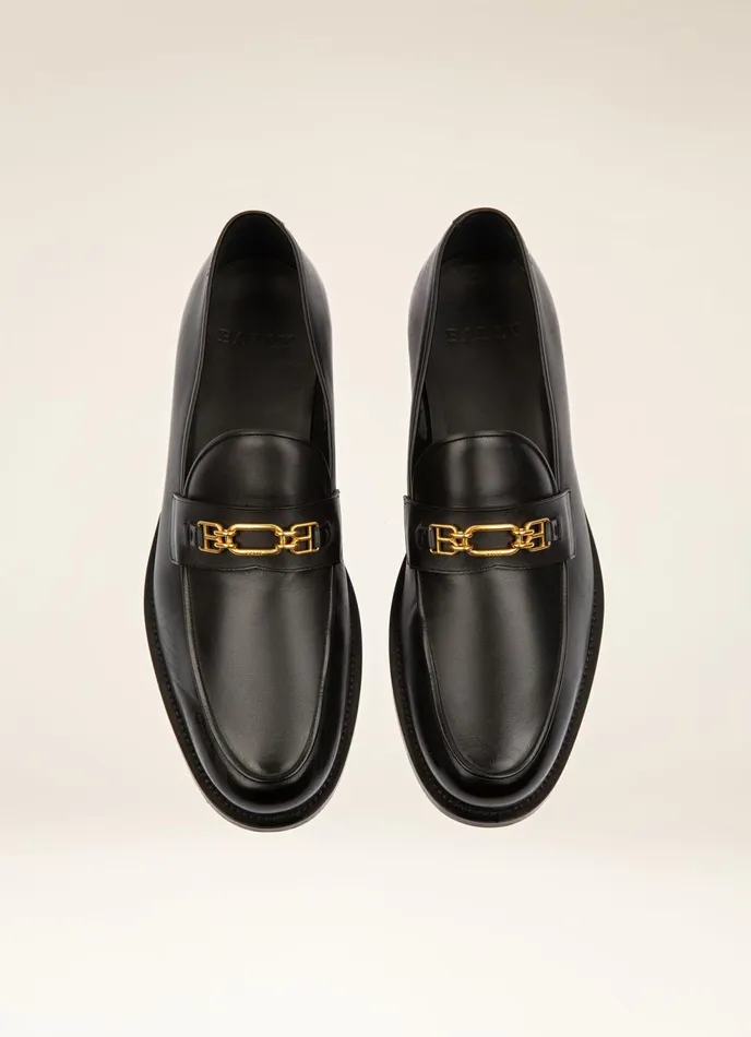 Men Bally Loafers And Moccasins Kelsy 8211 Leather Moccasins In Black