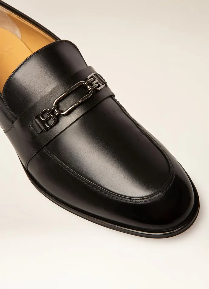 Men Bally Loafers And Moccasins Wesper 8211 Leather Loafers In Black