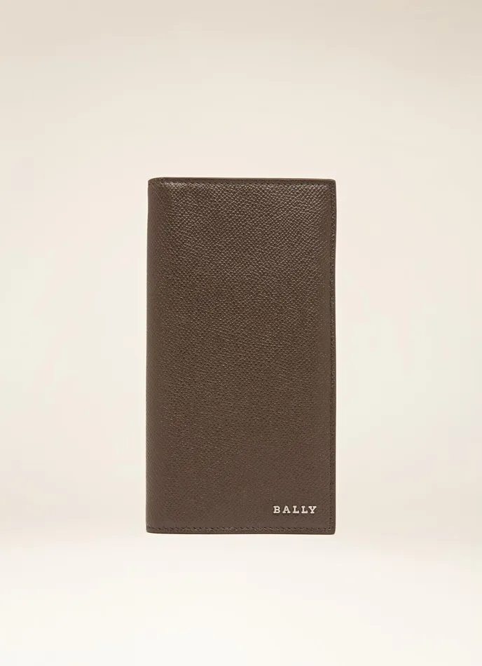 Men Bally Wallets Bennel 8211 Leather Continental Wallet In Ebony Brown