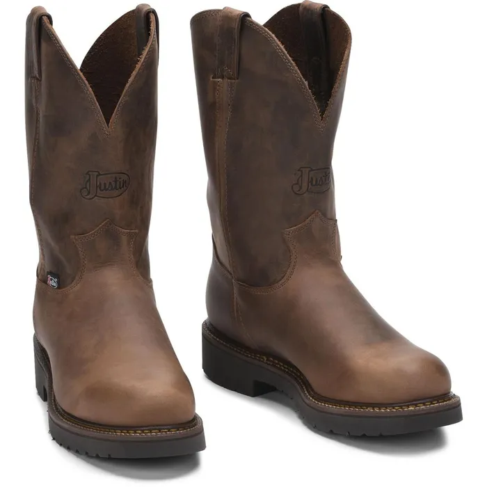MEN Balusters 11034 Work Bay Gaucho Justin Boots Work