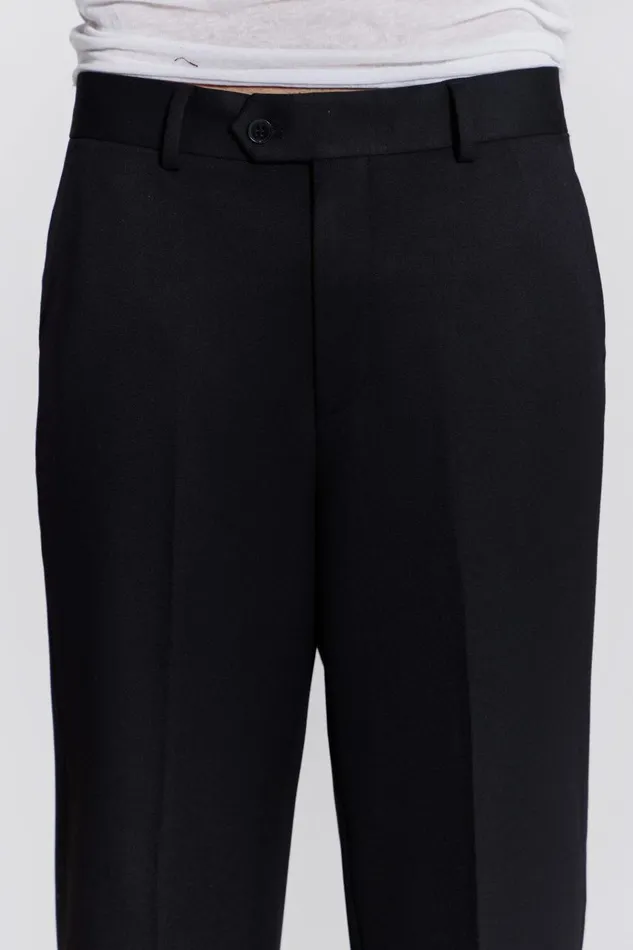 Men Black Flared Suit Pant Jaded London Trousers and Pants