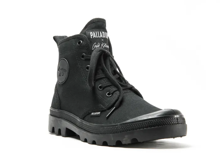 Men Boots PALLADIUM PALLABROUSSE X KITSUNE Blackblack Men Boots PALLADIUM PALLABROUSSE X KITSUNE Blackblack