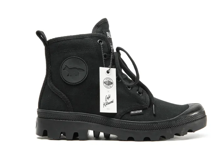Men Boots PALLADIUM PALLABROUSSE X KITSUNE Blackblack Men Boots PALLADIUM PALLABROUSSE X KITSUNE Blackblack