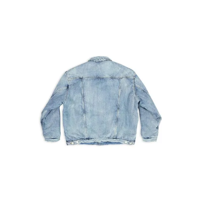Men Coats and Jackets Balenciaga Padded Jacket In Indigo