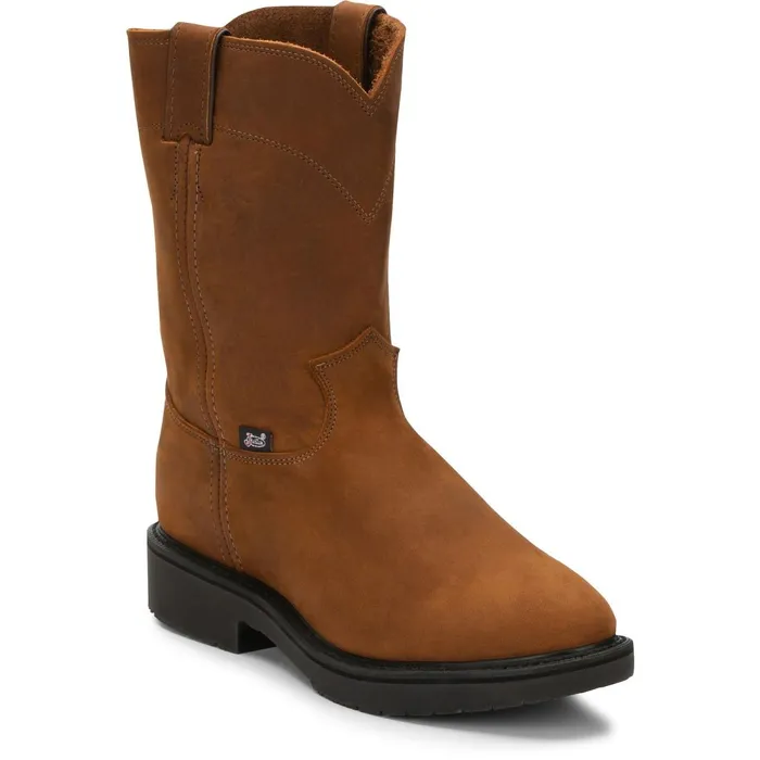 MEN Conductor 10034 Work Hazel Justin Boots Work