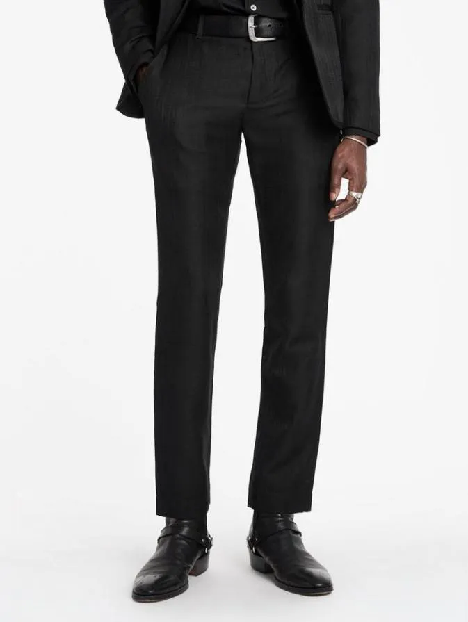 Men Dress Pants John Varvatos MERCER PANTS Black