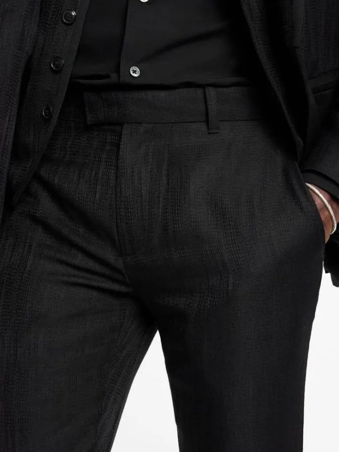 Men Dress Pants John Varvatos MERCER PANTS Black