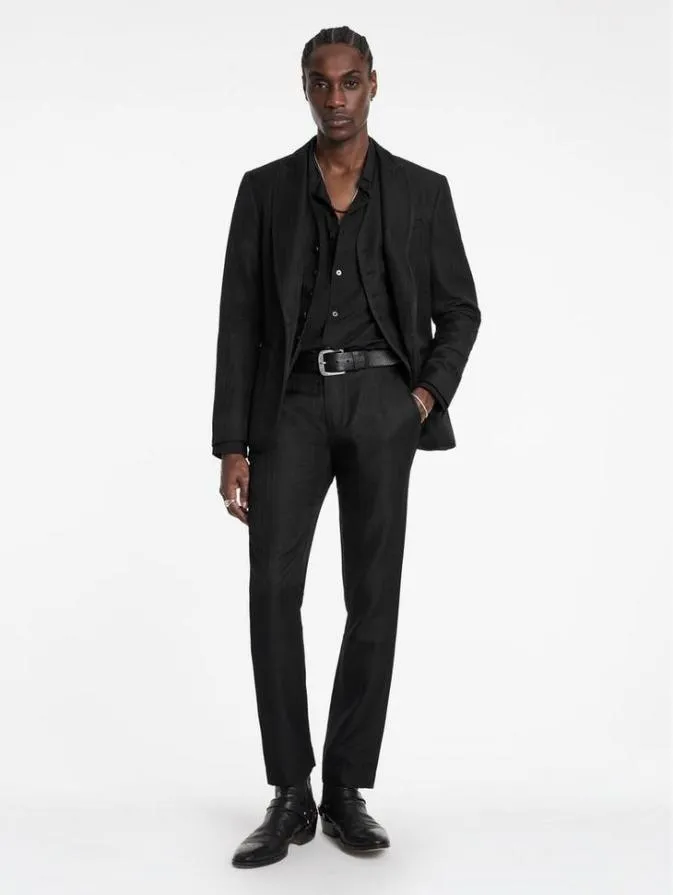 Men Dress Pants John Varvatos MERCER PANTS Black