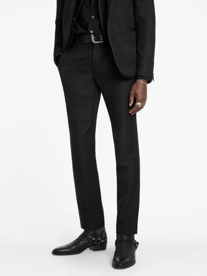 Men Dress Pants John Varvatos MERCER PANTS Black
