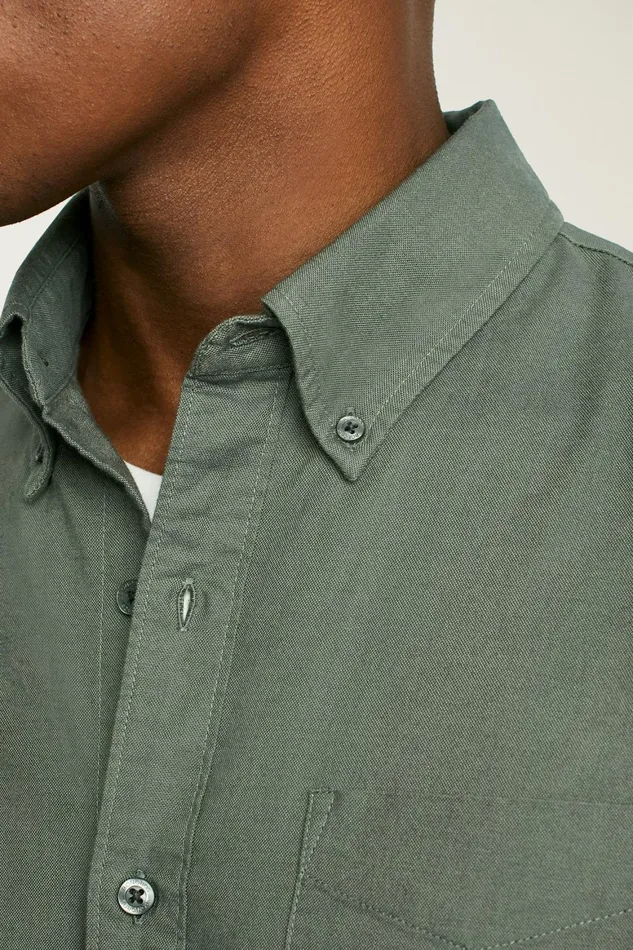 Men Everyday Oxford Shirt Olive Oxford Bonobos Casual Shirts