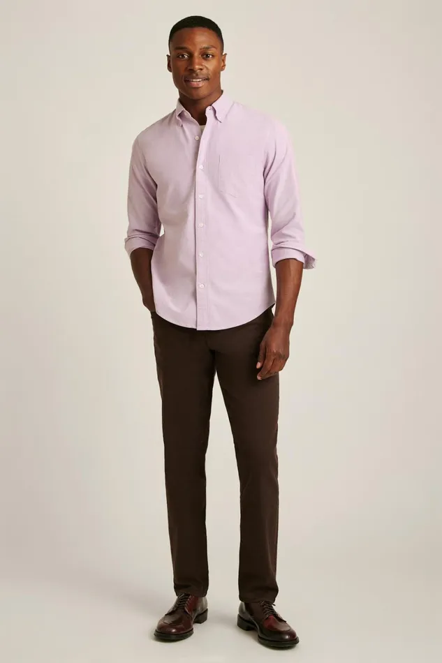 Men Everyday Oxford Shirt Rose Bud Bonobos Casual Shirts